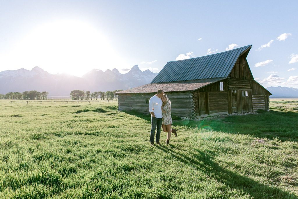 Grand Teton National Park Engagement Photography