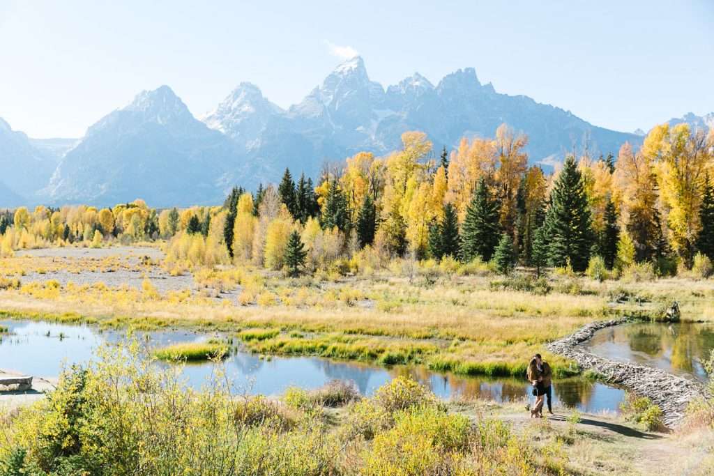 Grand Teton National Park Engagement Photography