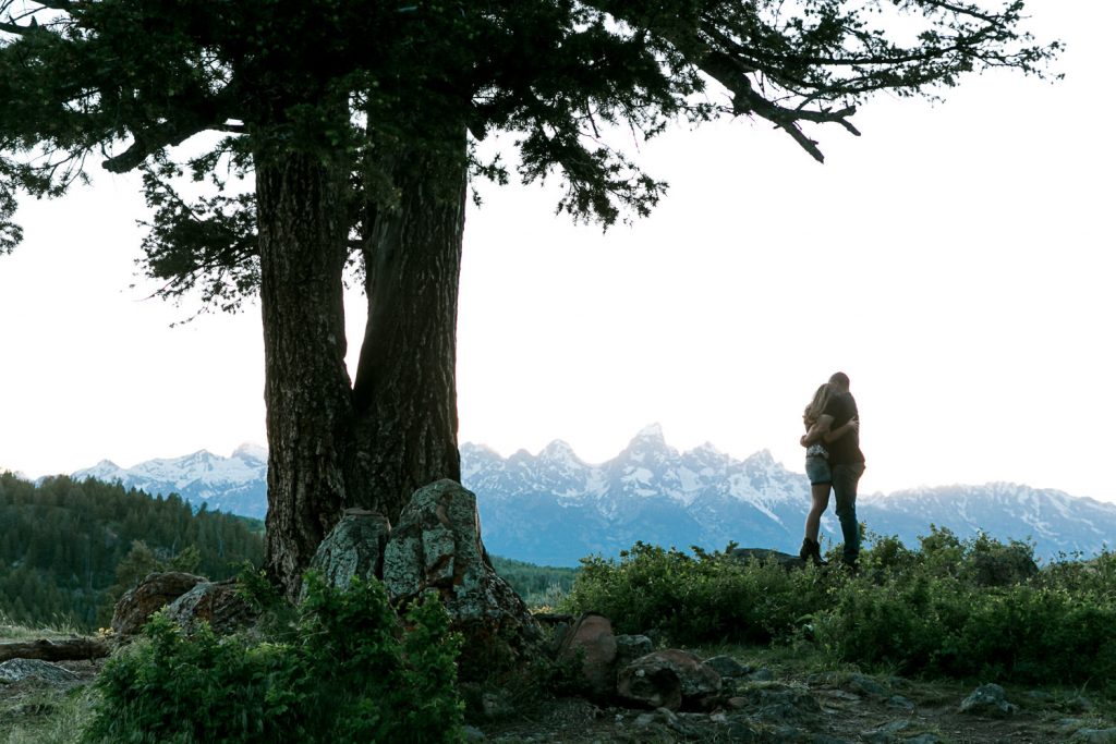 Jackson Hole Engagement Photography
