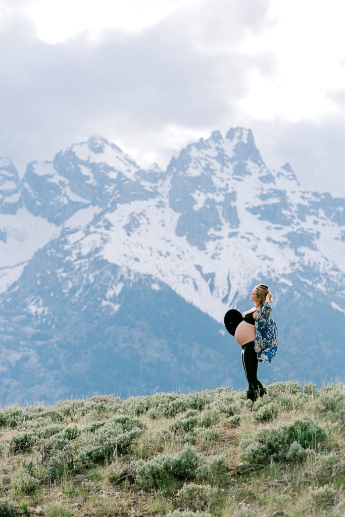 Grand Teton National Park Maternity Photography
