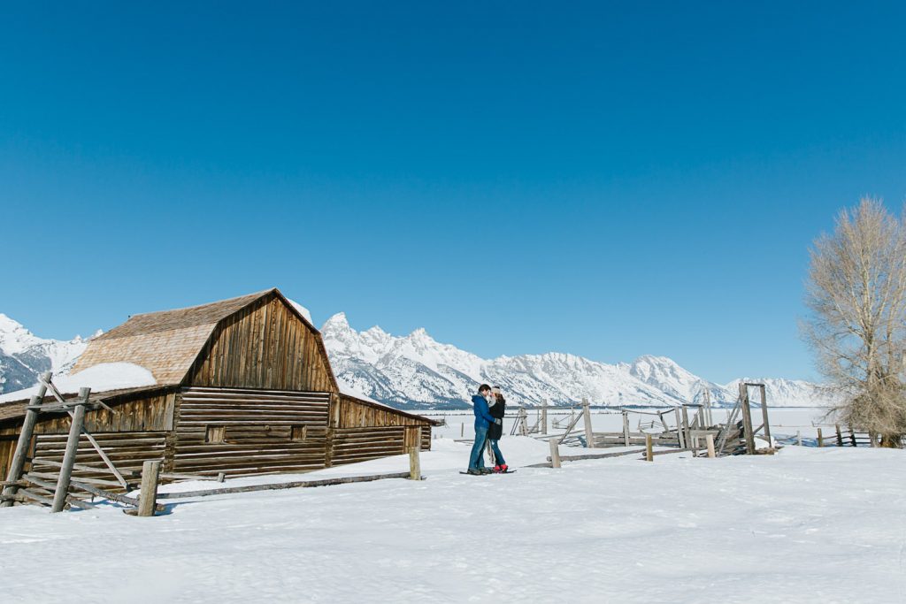 Mormon Row Grand Teton National Park Engagement Photography