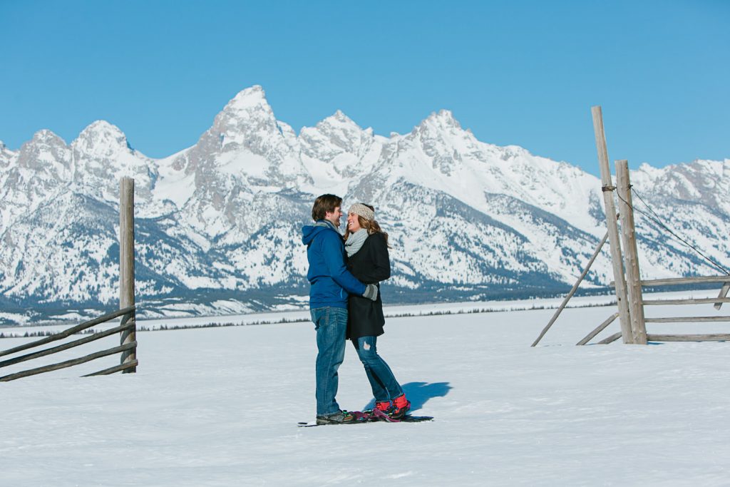 Mormon Row Grand Teton National Park Engagement Photography