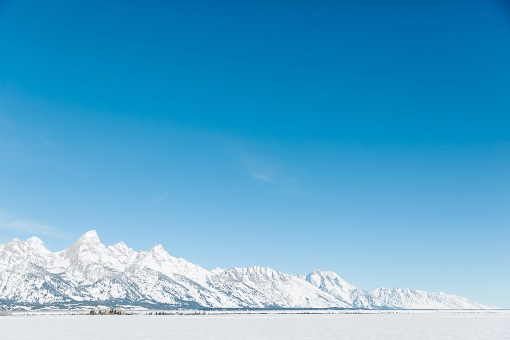 Jackson Hole Winter Engagement Photography