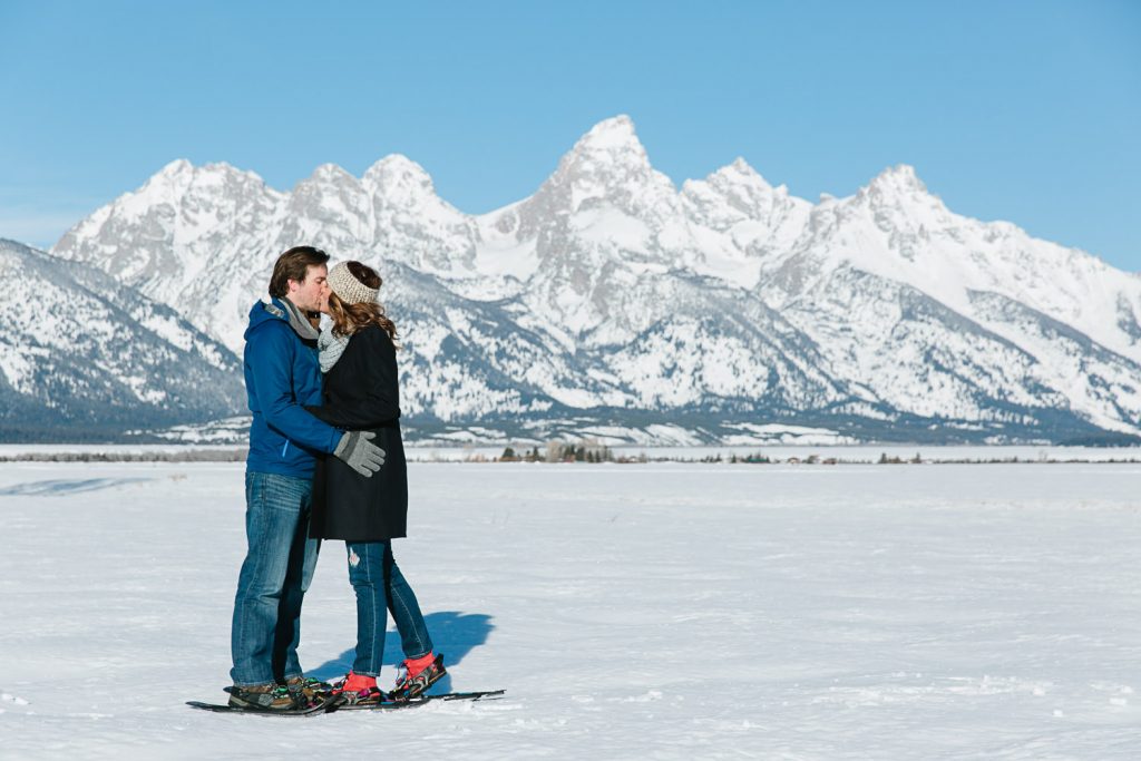 Jackson Hole Winter Engagement Photography
